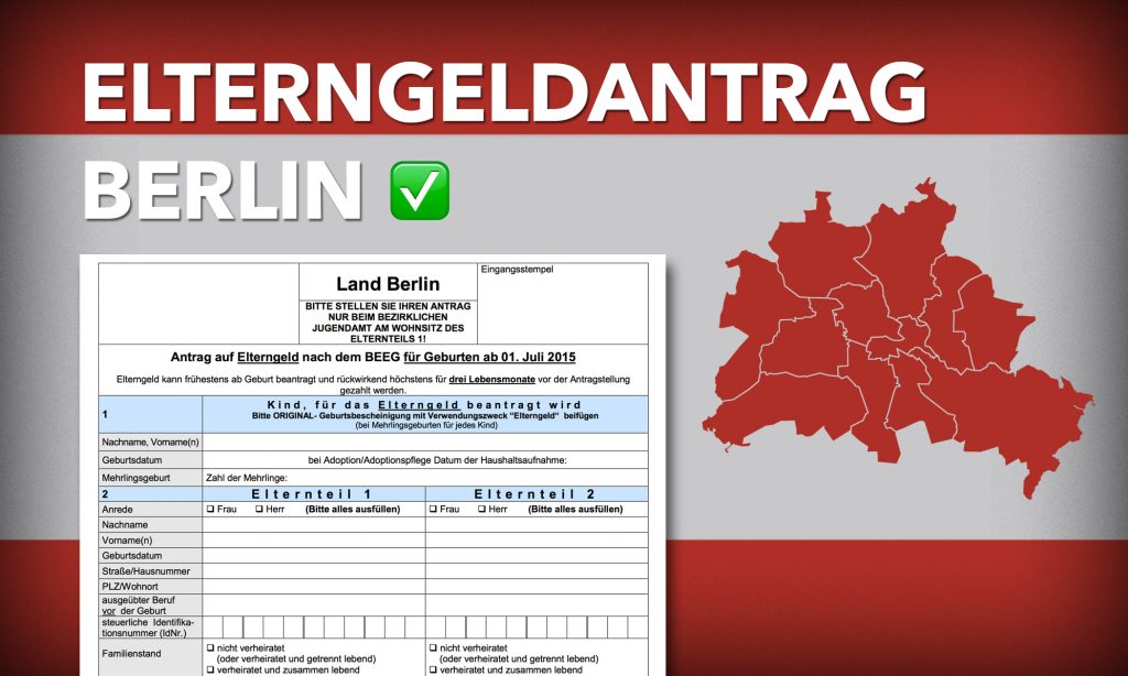 Elterngeldantrag Berlin online