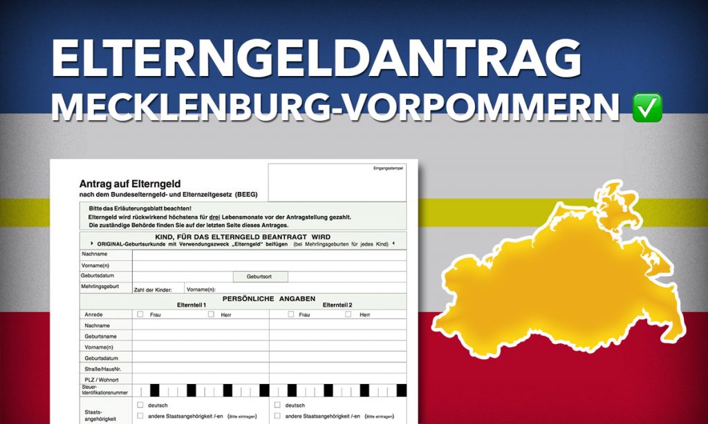 Elterngeldantrag für Mecklenburg-Vorpommern