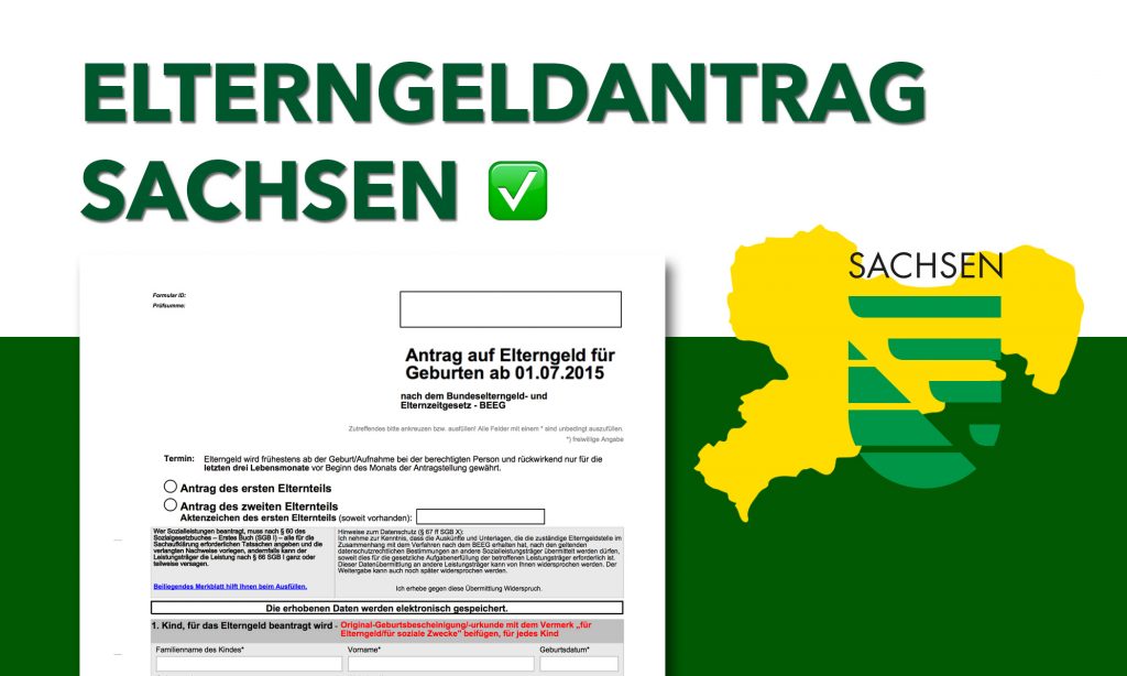 Elterngeldantrag Sachsen