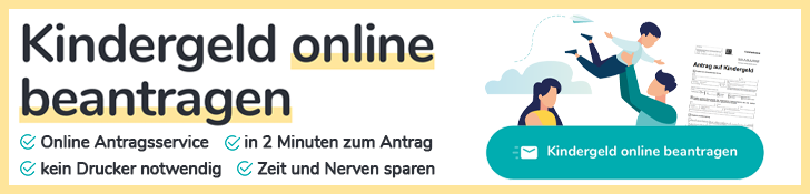 Kindergeld online beantragen