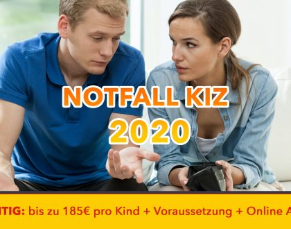 Notfall Kinderzuschlag 2020