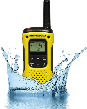 Dieses Walkie Talkie von Motorola ist wasserfest